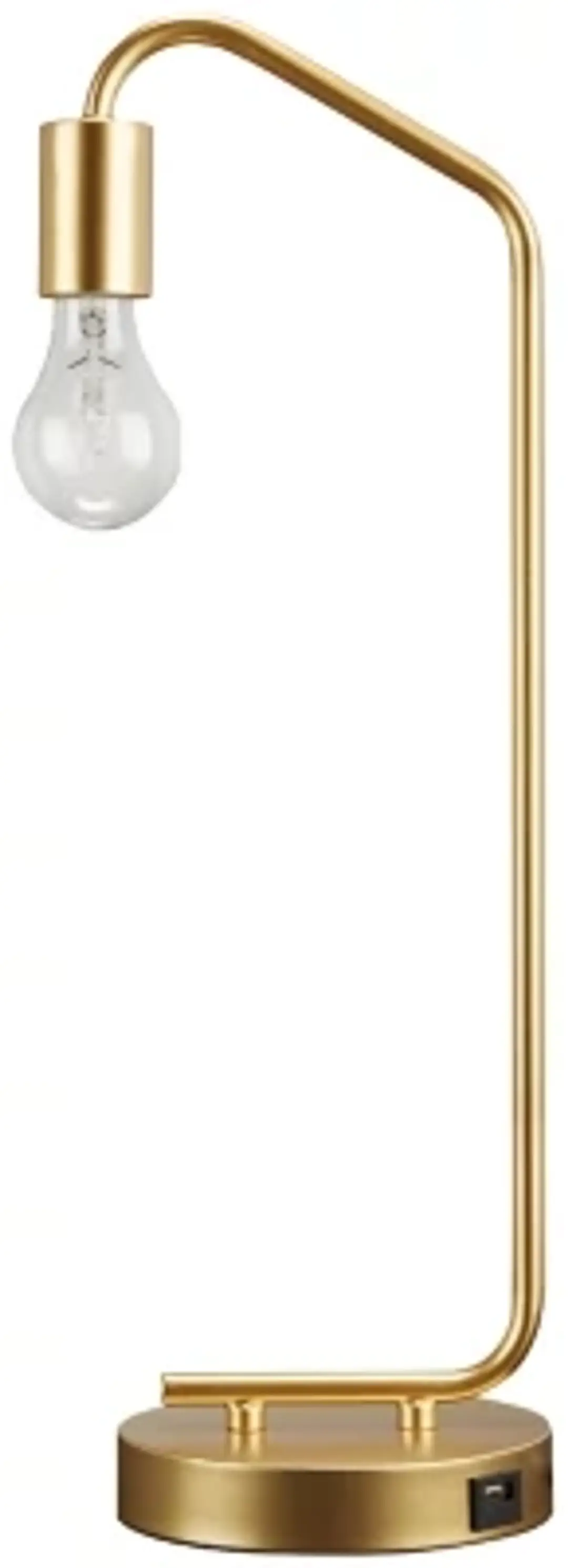 Covybend Gold Metal Desk Lamp Covybend Gold Metal Desk Lamp