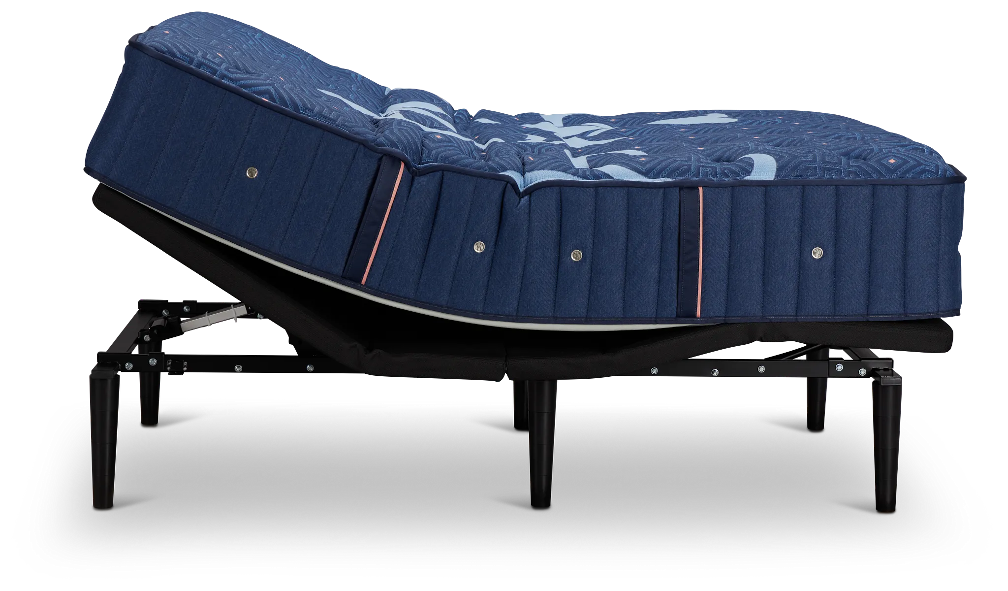 Stearns & Foster Lux Estate Medium Ease Adjustable Mattress Set