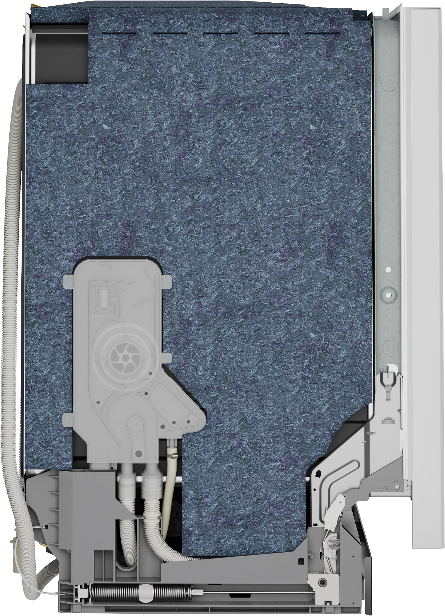 Bosch 500 Series White 24" Built In Dishwasher