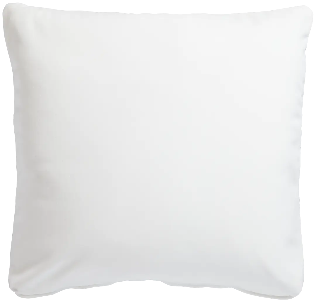 Reign White 20" Accent Pillow Reign White 20" Accent Pillow