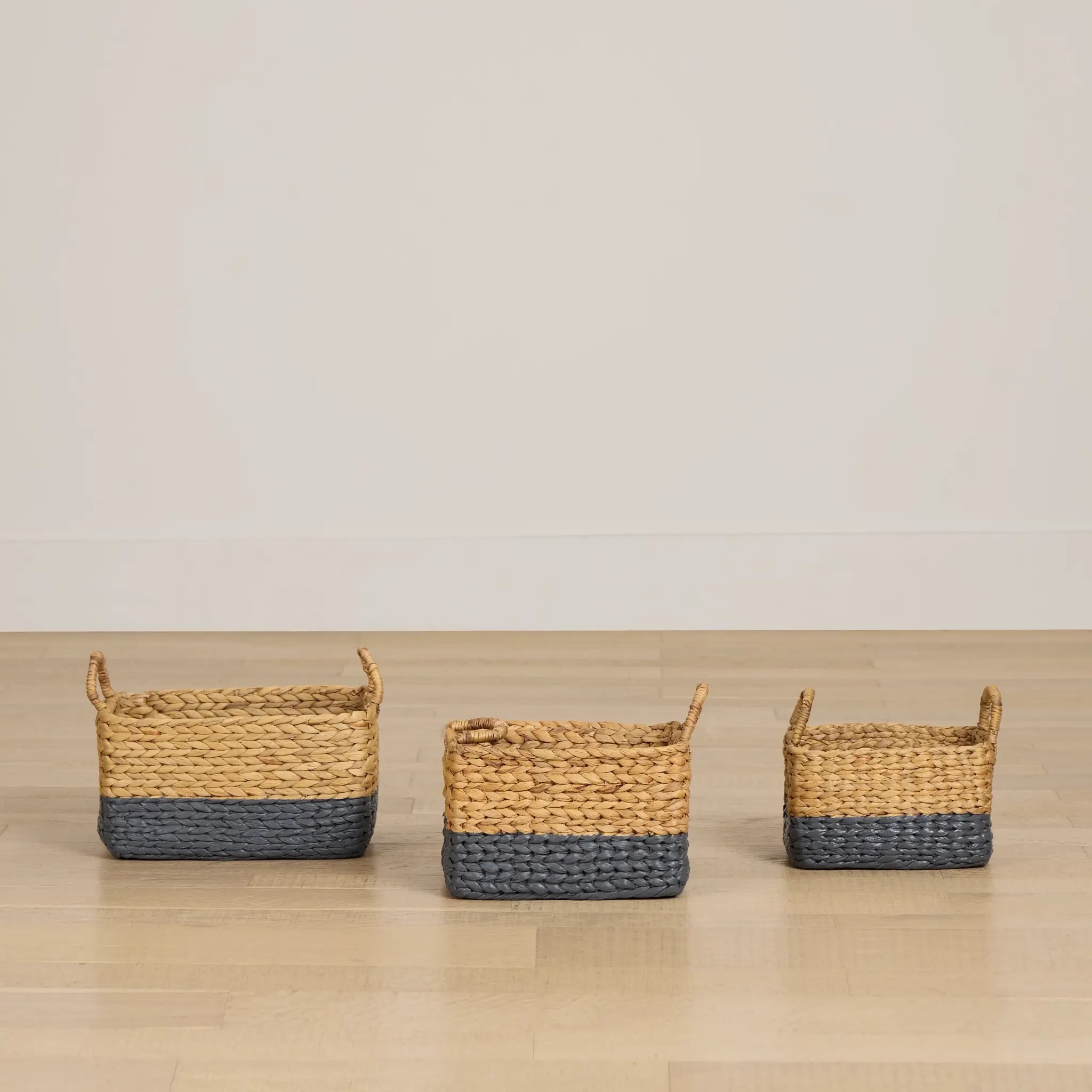 Bonnie Set Of 3 Brown Basket Bonnie Set Of 3 Brown Basket