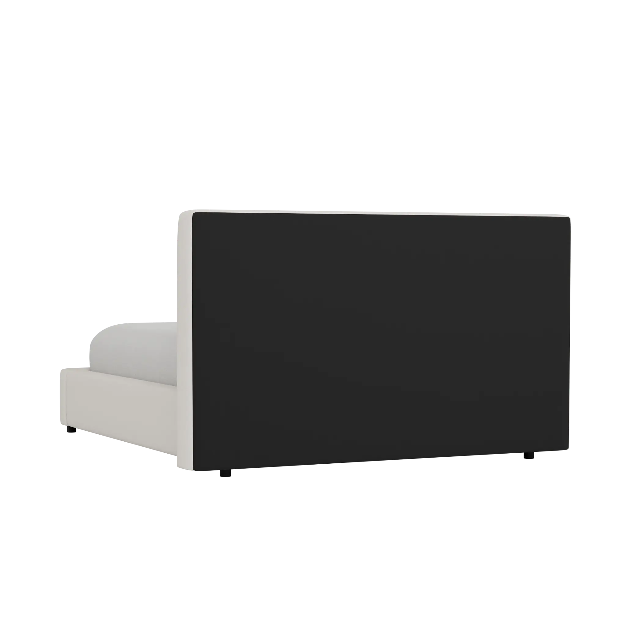 Grayton Gellar Beige 44" Upholstered Platform Bed Grayton Gellar Beige 44" Upholstered Platform Bed