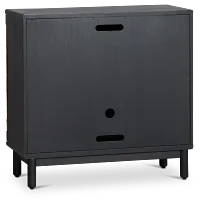 Kate Black Two-door Cabinet