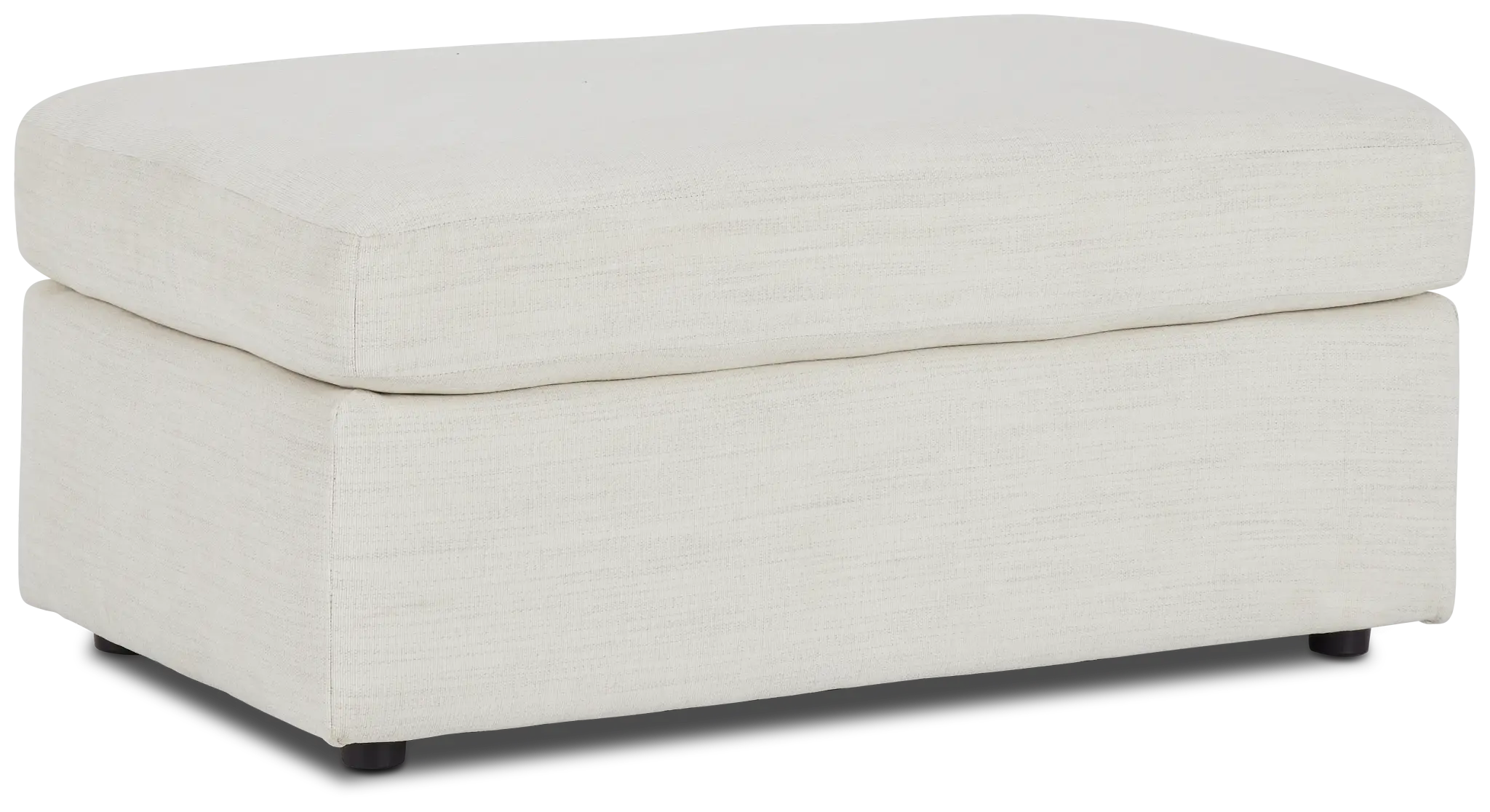 Noah Ivory Fabric Ottoman Noah Ivory Fabric Ottoman