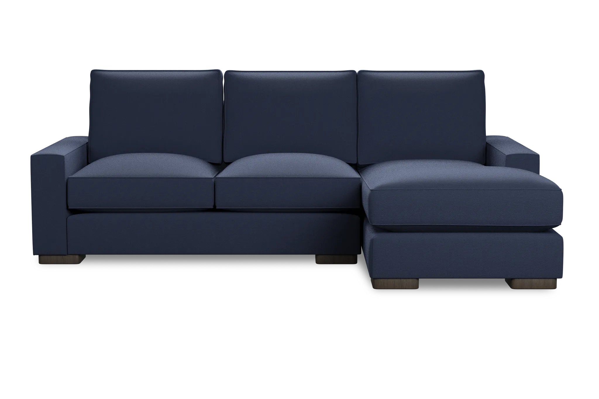 Edgewater Peyton Dark Blue Right Chaise Sectional