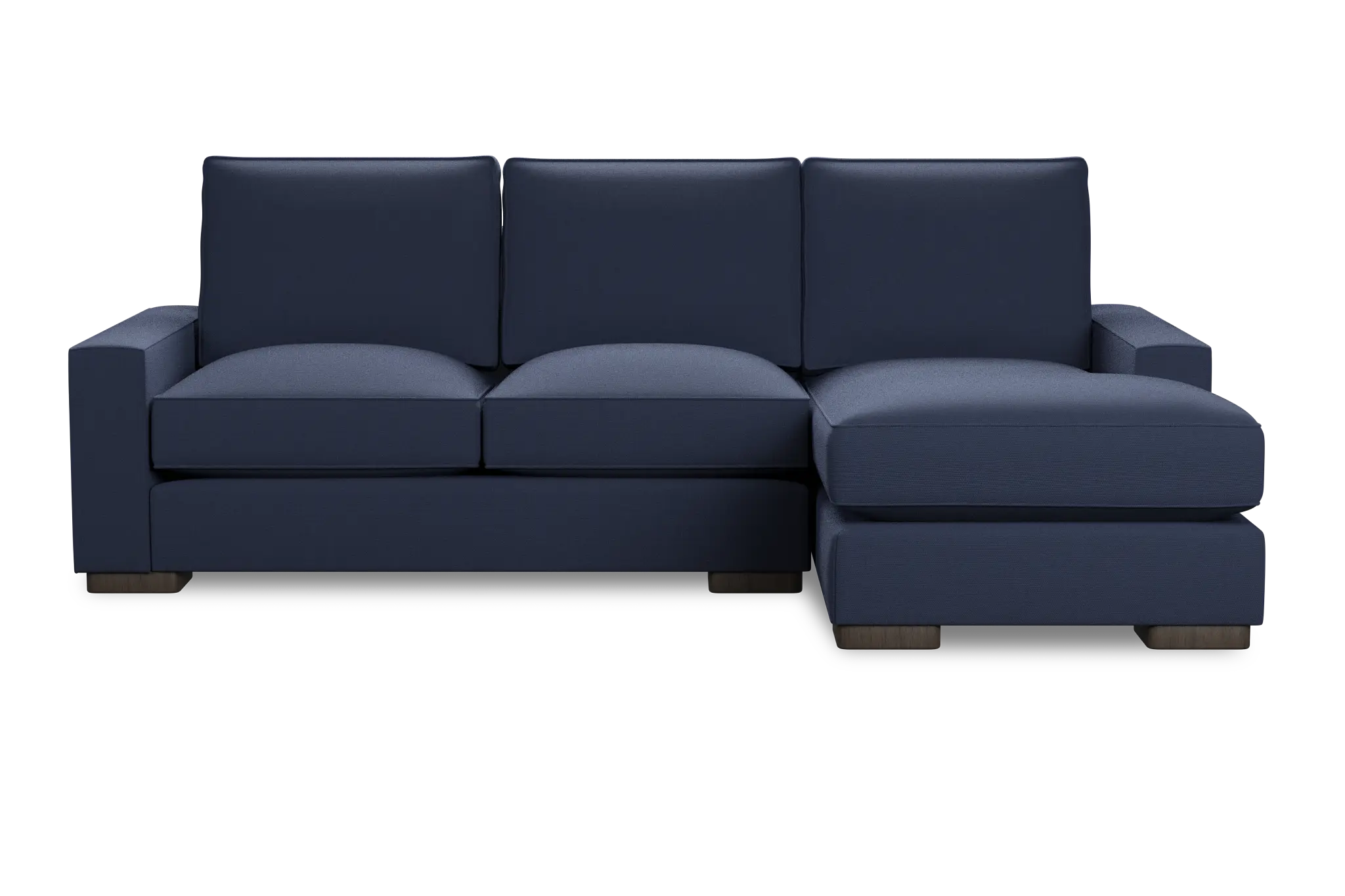 Edgewater Peyton Dark Blue Right Chaise Sectional Edgewater Peyton Dark Blue Right Chaise Sectional