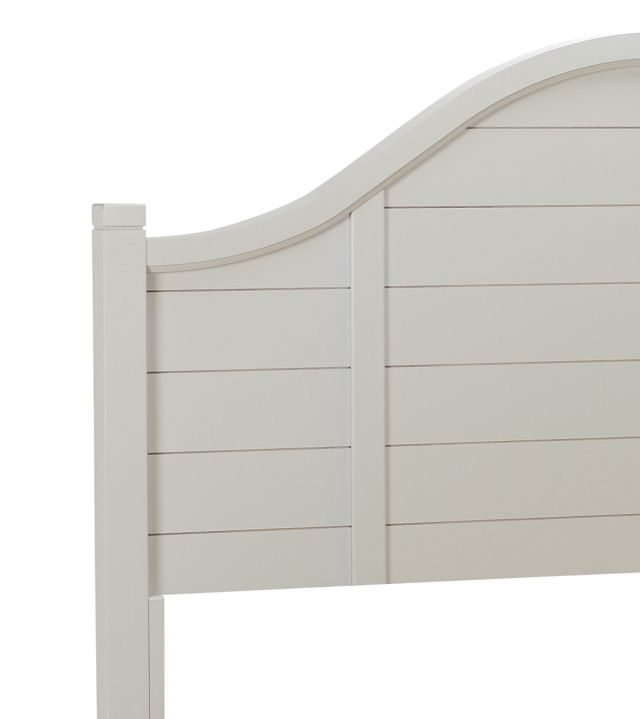 Bungalow Ivory Arched Panel Bed