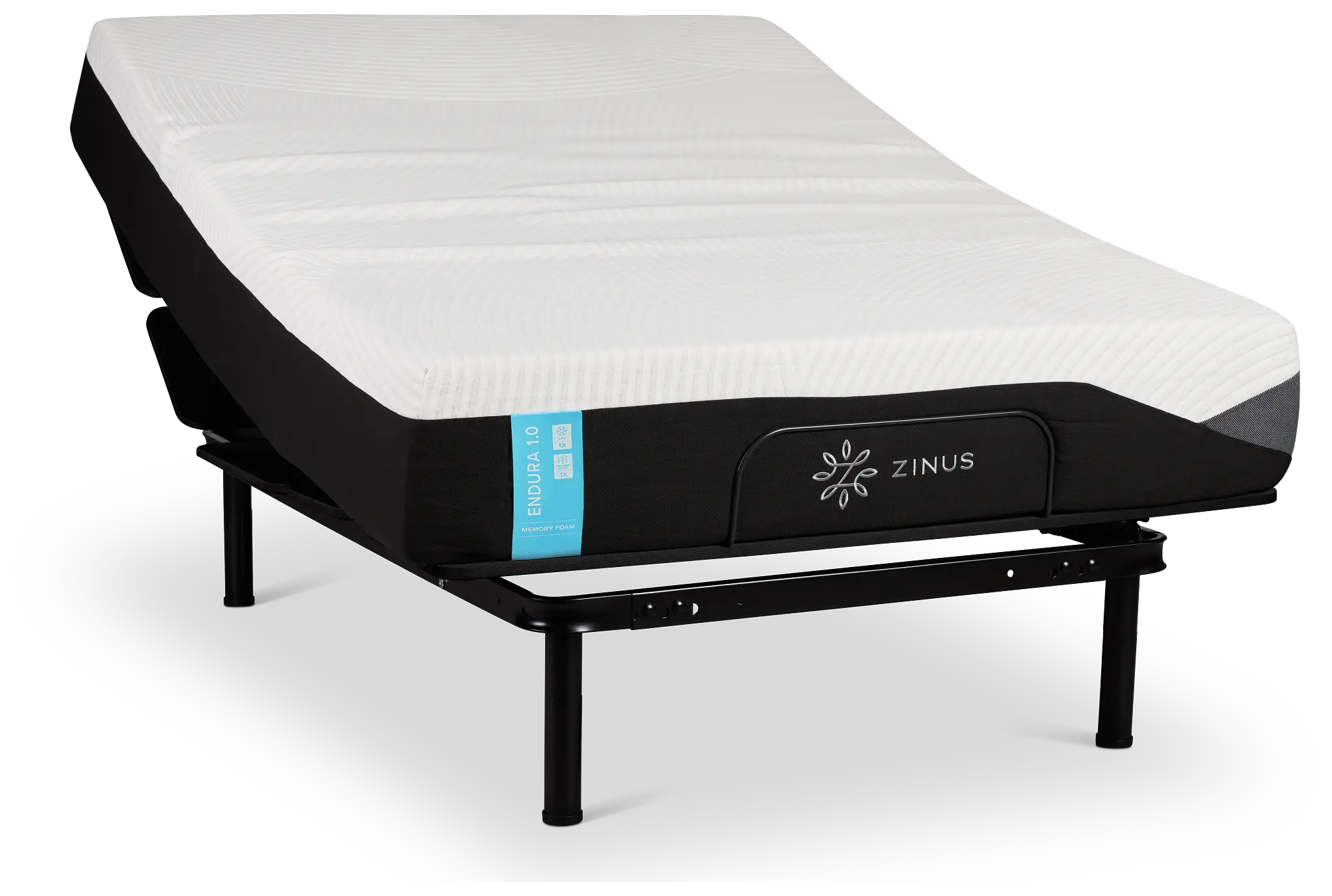 Zinus Endura 1.0 Firm Slat Adjustable Mattress Set Zinus Endura 1.0 Firm Slat Adjustable Mattress Set
