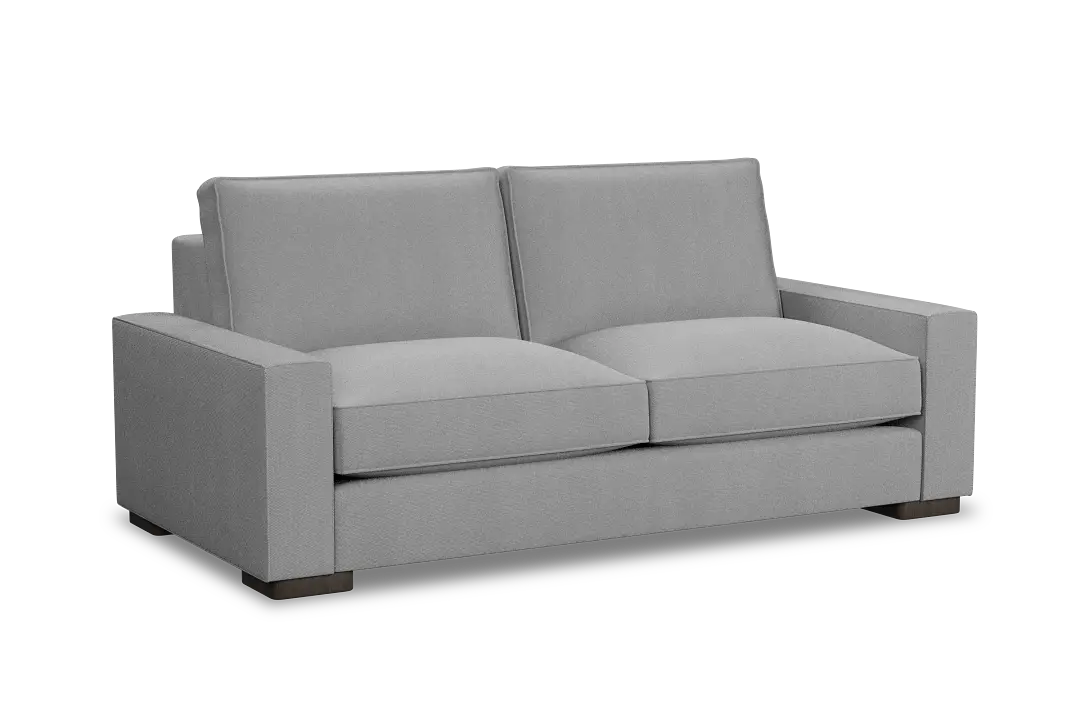 Edgewater Delray Light Gray 84" Sofa W/ 2 Cushions Edgewater Delray Light Gray 84" Sofa W/ 2 Cushions