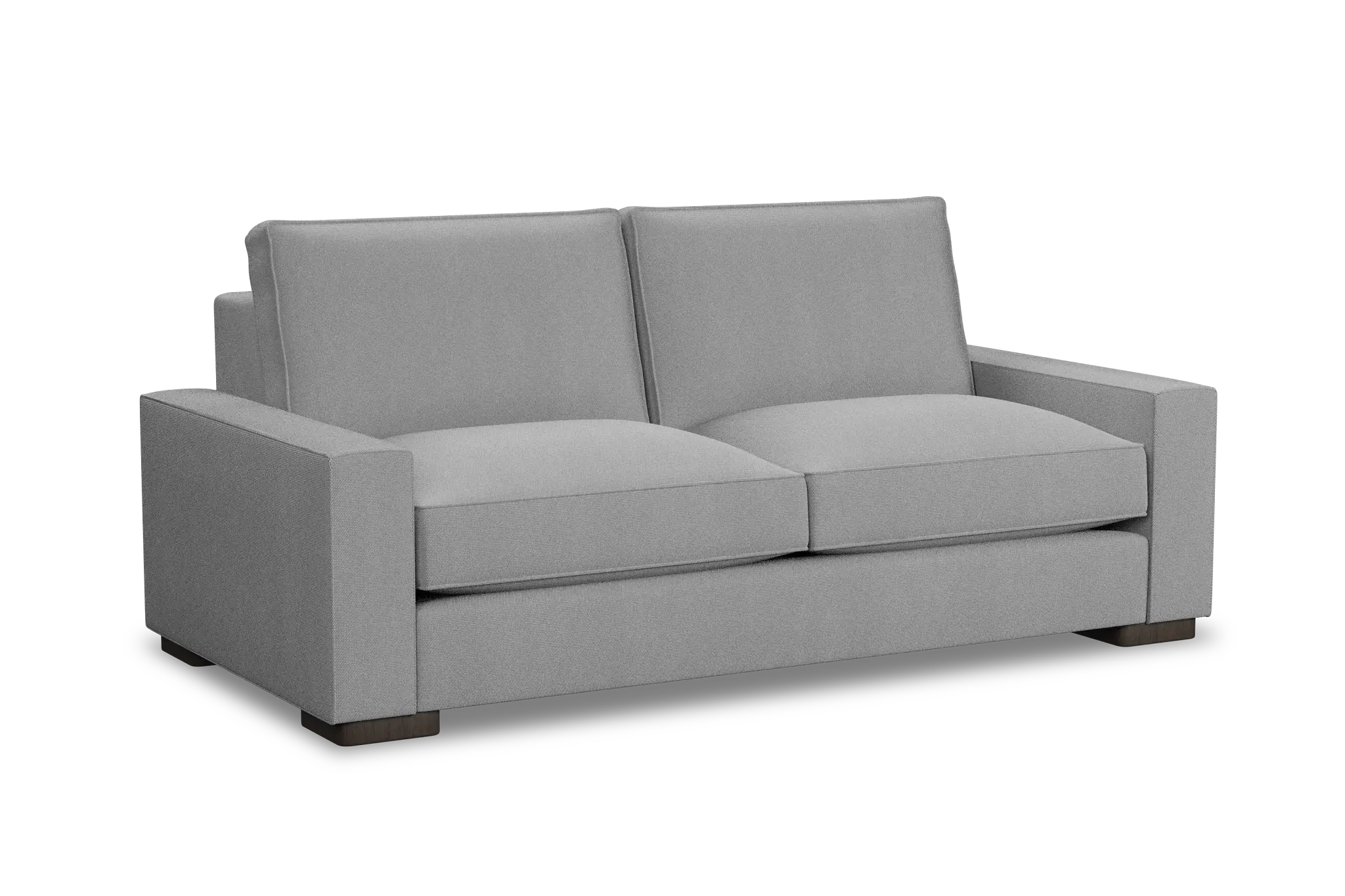 Edgewater Delray Light Gray 84" Sofa W/ 2 Cushions Edgewater Delray Light Gray 84" Sofa W/ 2 Cushions