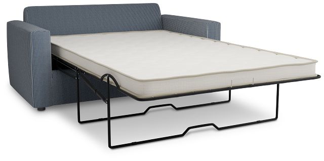 Siesta Lucy Navy Fabric Innerspring Sleeper