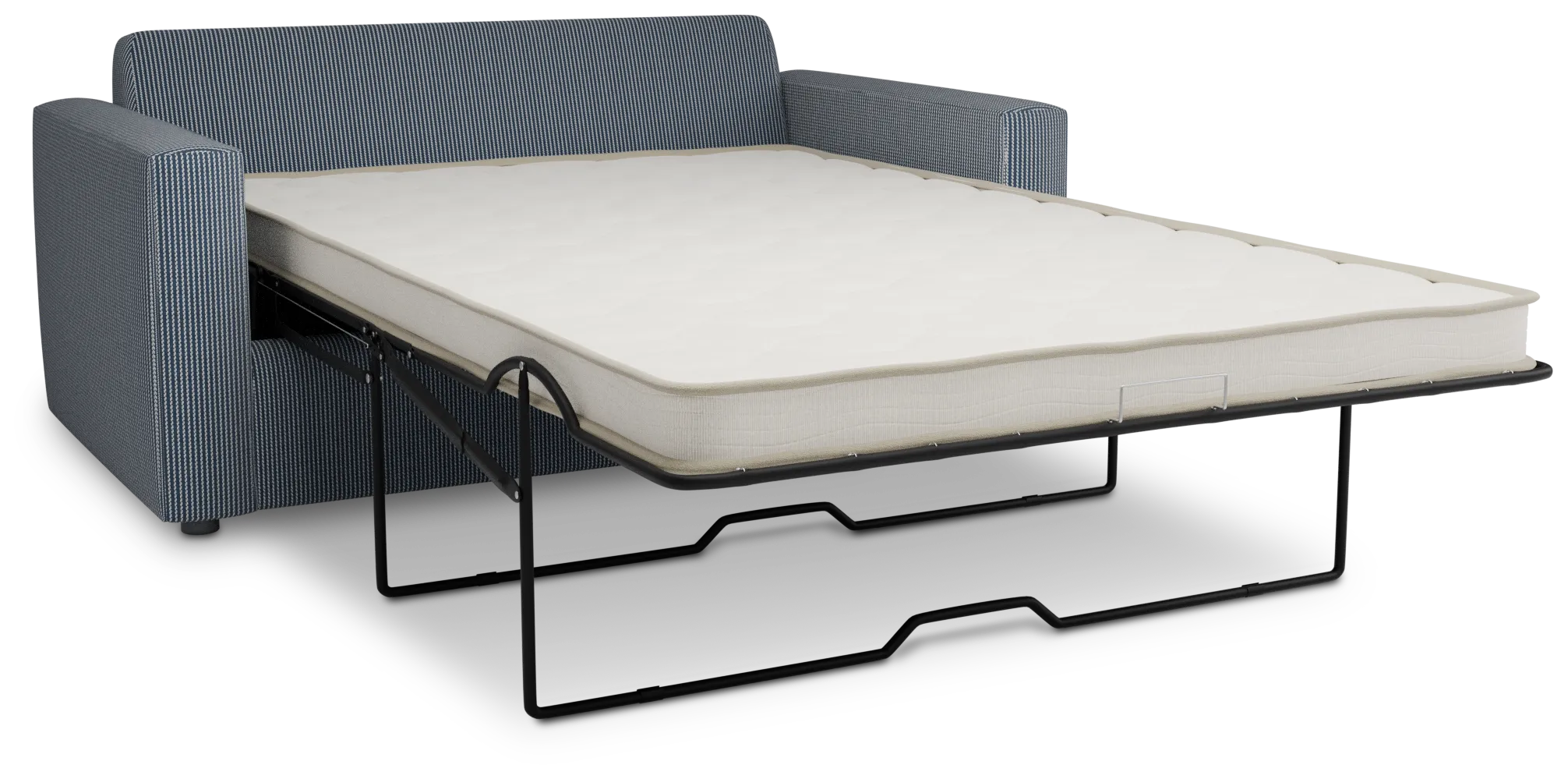 Siesta Lucy Navy Fabric Innerspring Sleeper