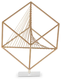 Blok Bronze Large Tabletop Accessory