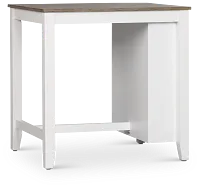 Edgartown Two-tone Storage High Dining Table