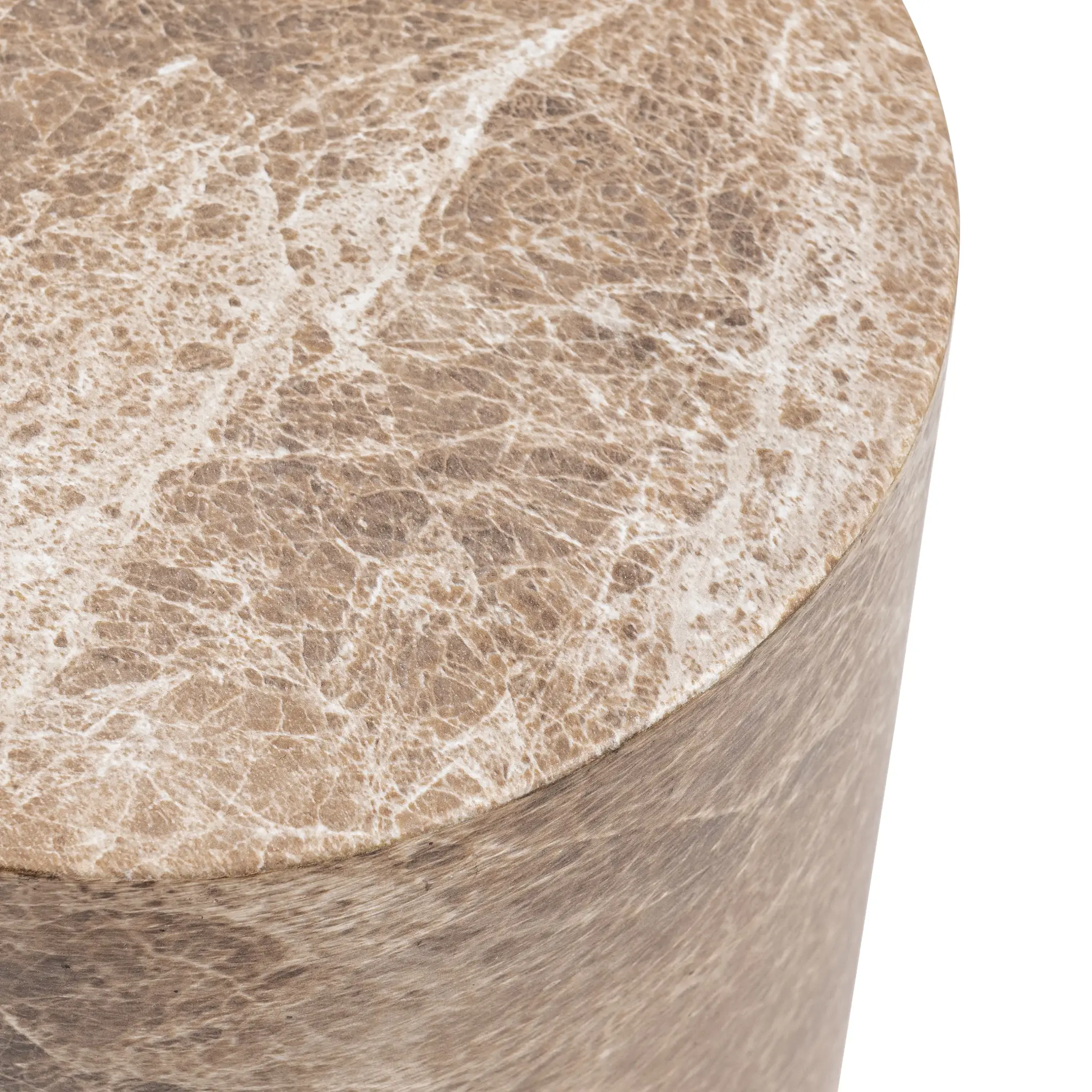 North Brown Round Accent Table North Brown Round Accent Table