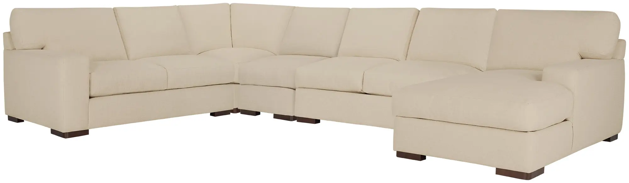 Veronica Khaki Down Large Right Chaise Sectional Veronica Khaki Down Large Right Chaise Sectional