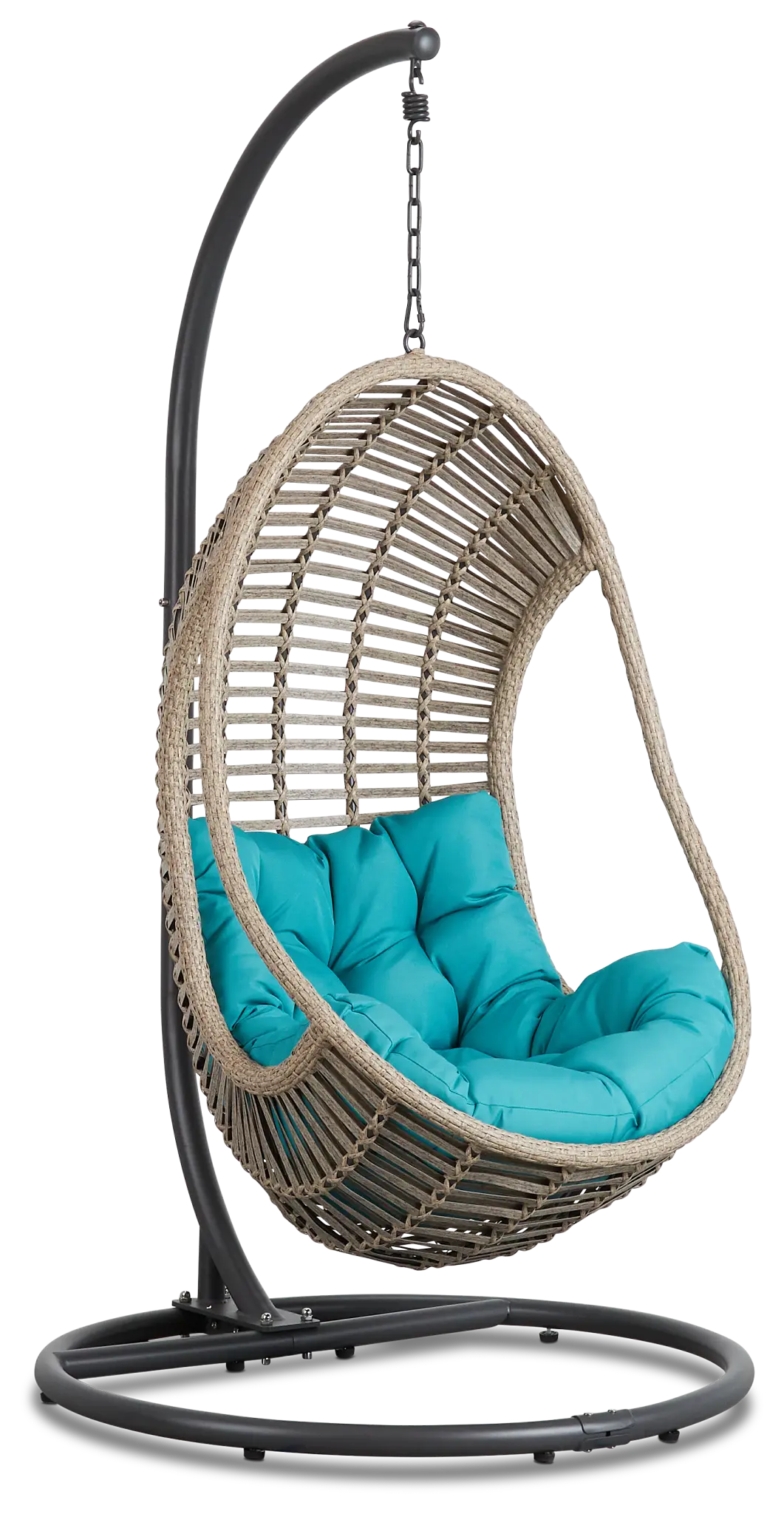 Cali Dark Teal Hanging Chair Cali Dark Teal Hanging Chair
