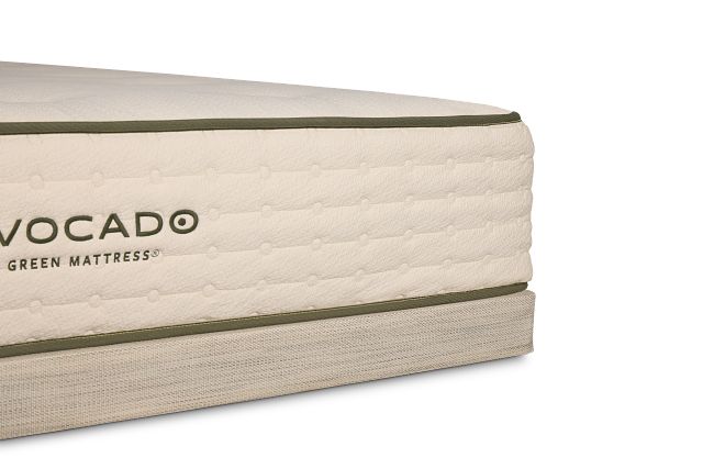 Avocado Green Firm Low-profile Mattress Set