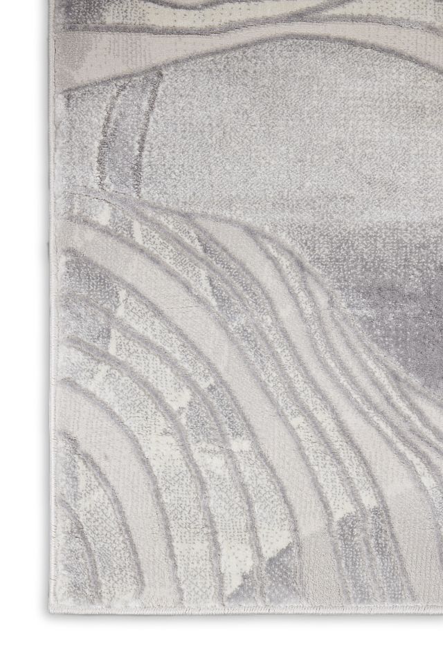 Valeria Light Gray 8x10 Area Rug