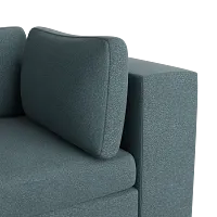 Destin Sutton Blue Fabric 5-piece Modular Sectional