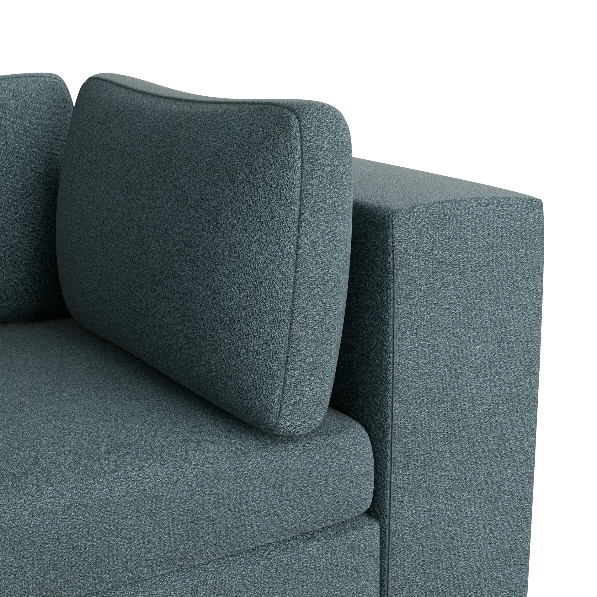 Destin Sutton Blue Fabric 5-piece Modular Sectional Destin Sutton Blue Fabric 5-piece Modular Sectional