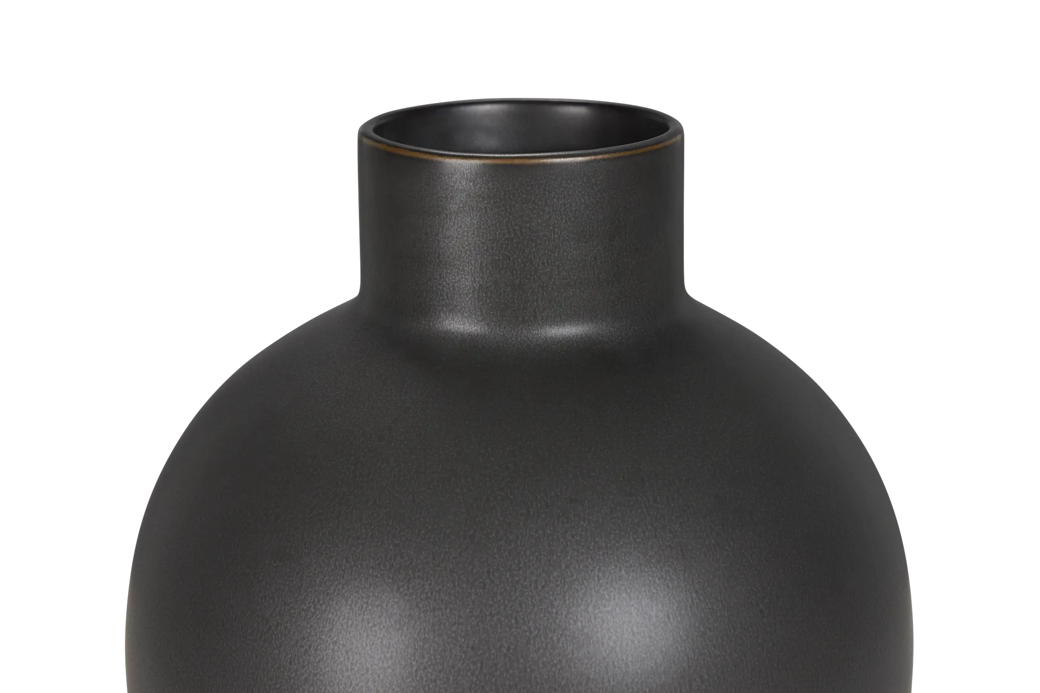 Doni Black Medium Vase