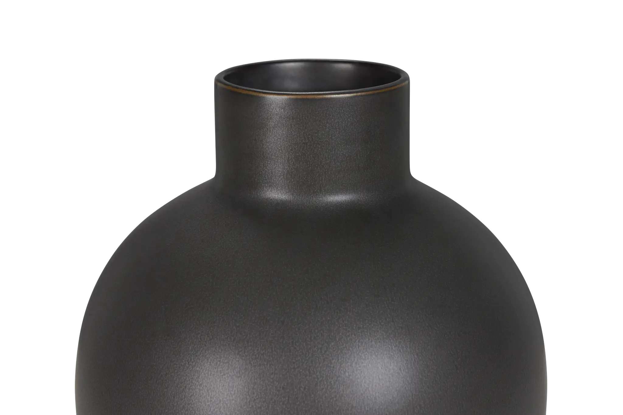 Doni Black Medium Vase Doni Black Medium Vase