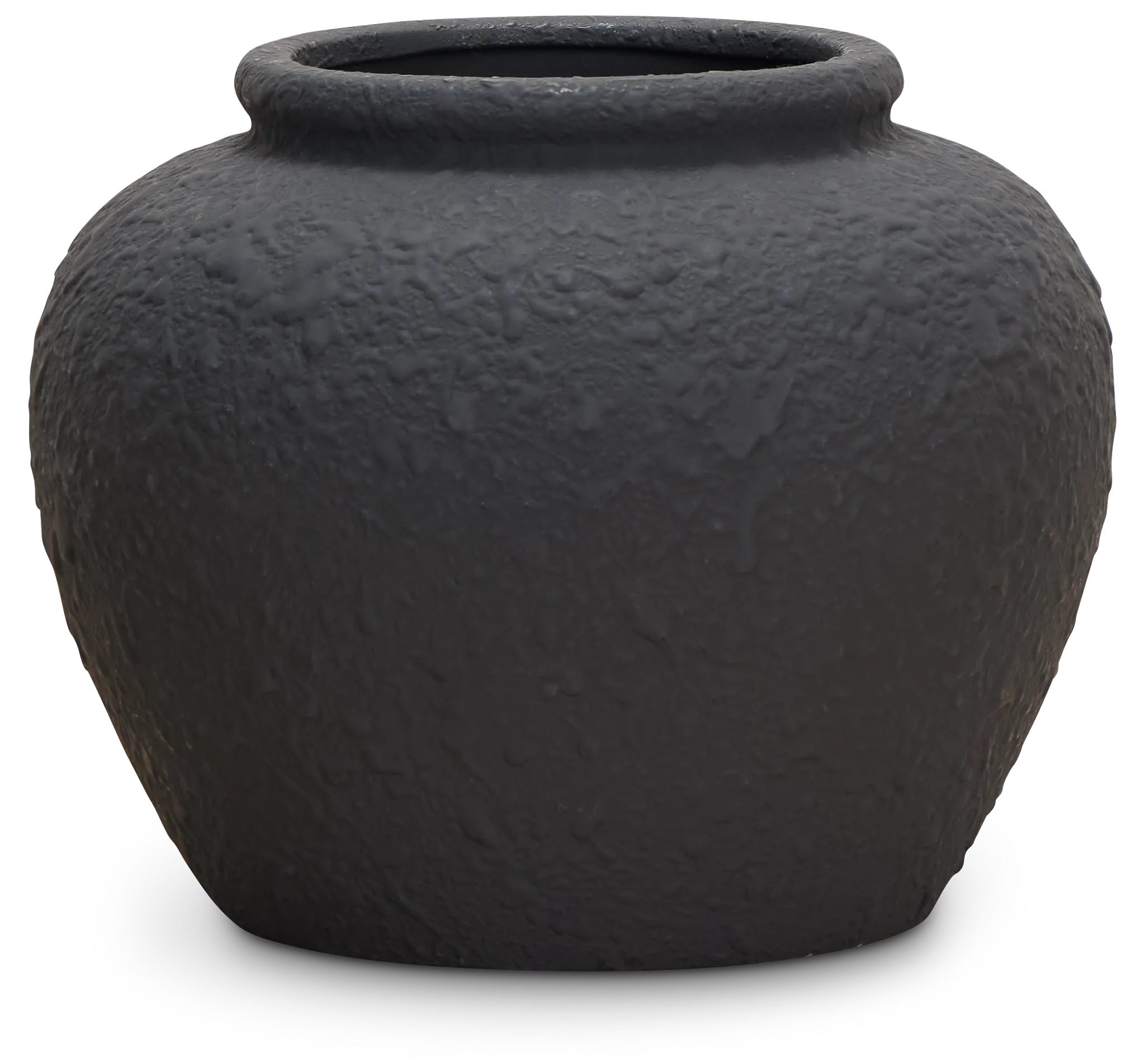 Thea Dark Gray Small Vase
