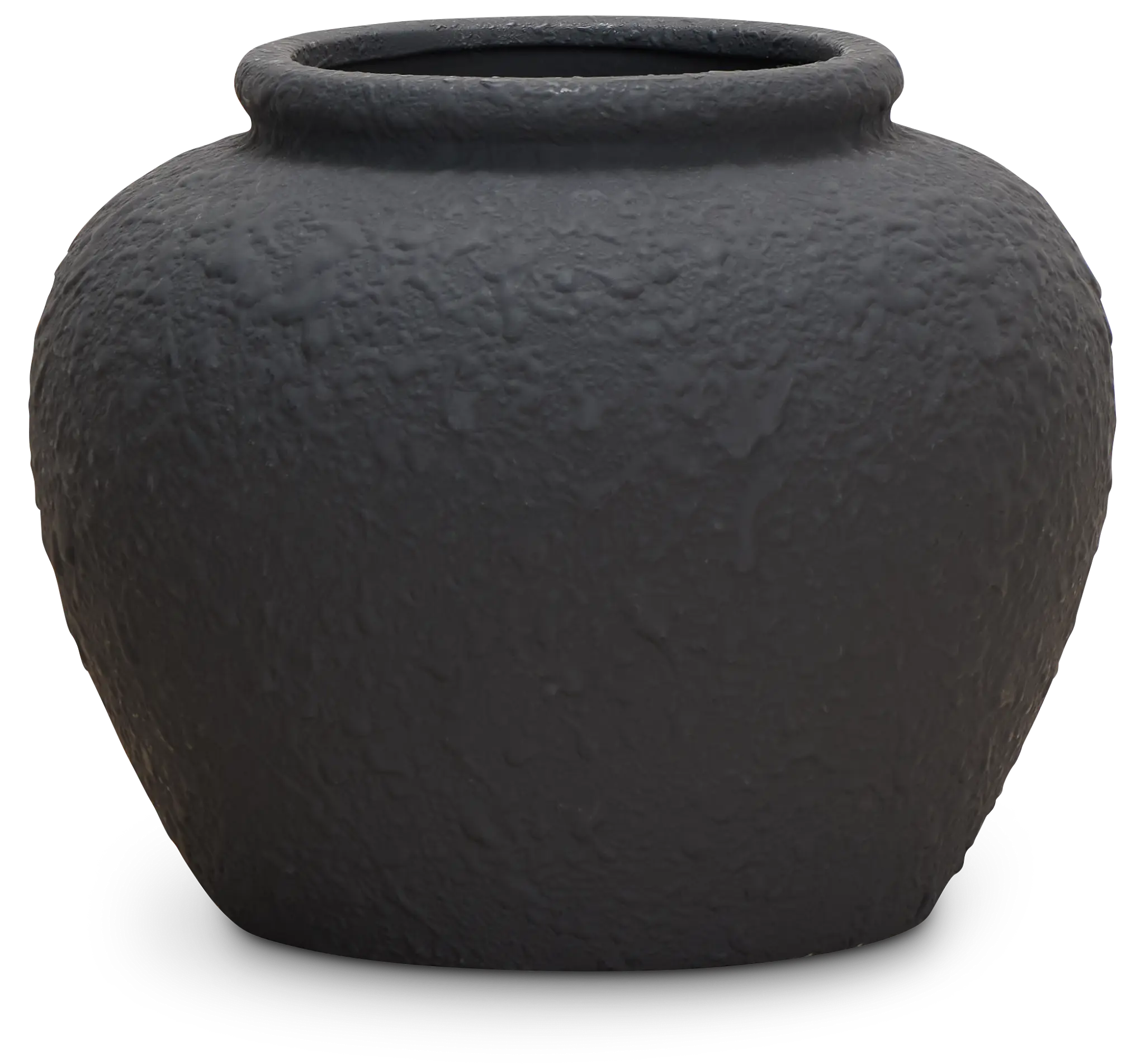 Thea Dark Gray Small Vase Thea Dark Gray Small Vase