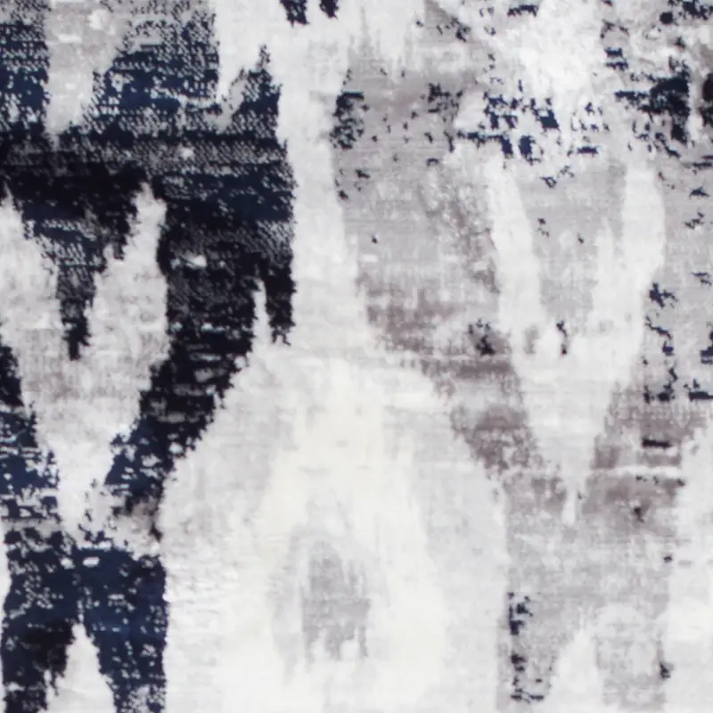 BLUE Trendy Blue 5x8 Area Rug