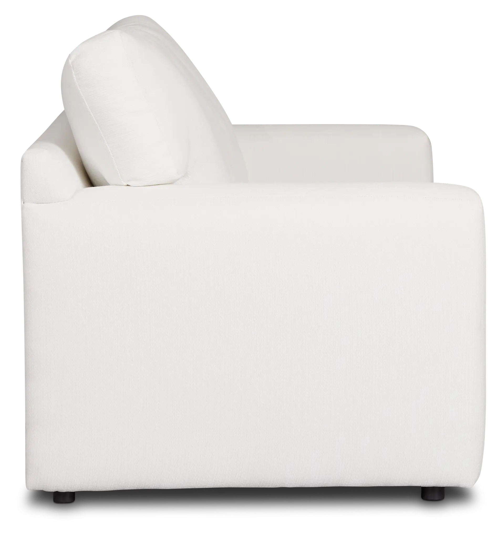 Rhodes White Fabric Cooling Memory Foam Sleeper Rhodes White Fabric Cooling Memory Foam Sleeper