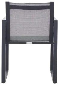 Linear2 Dark Gray Sling Arm Chair