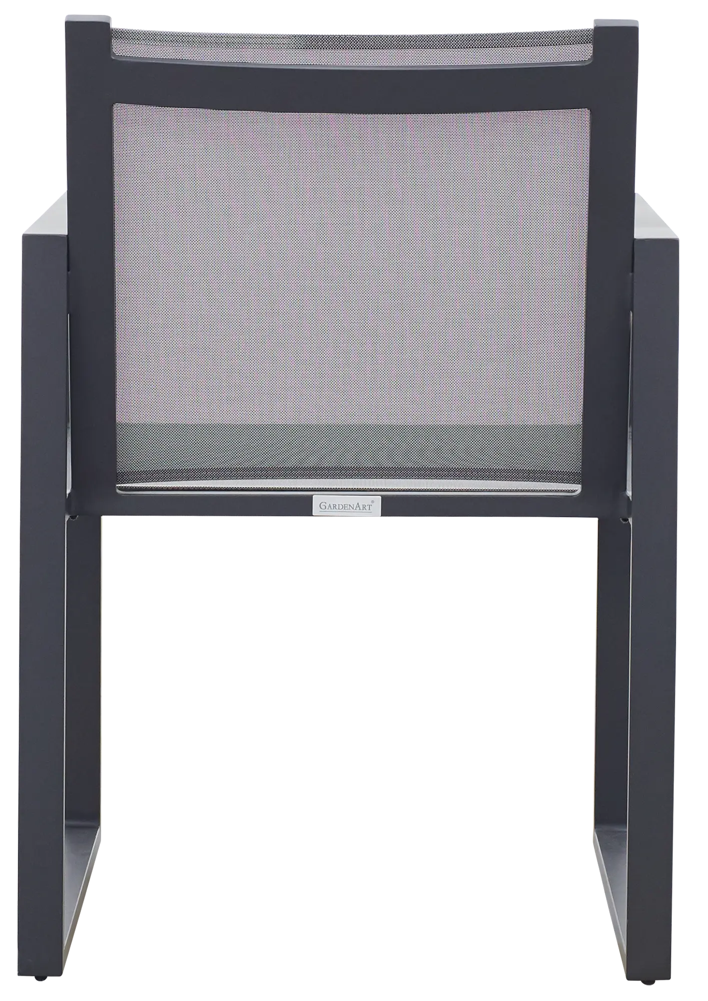 Linear2 Dark Gray Sling Arm Chair Linear2 Dark Gray Sling Arm Chair