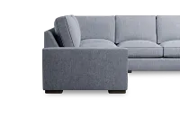 Edgewater Elevation Gray Small Two-arm Sectional