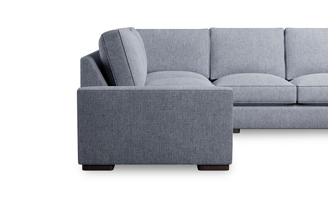 Edgewater Elevation Gray Small Two-arm Sectional
