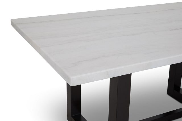 Paloma White Marble Rectangular Table (5)