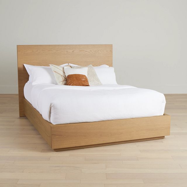 Haven Light Tone Platform Bed