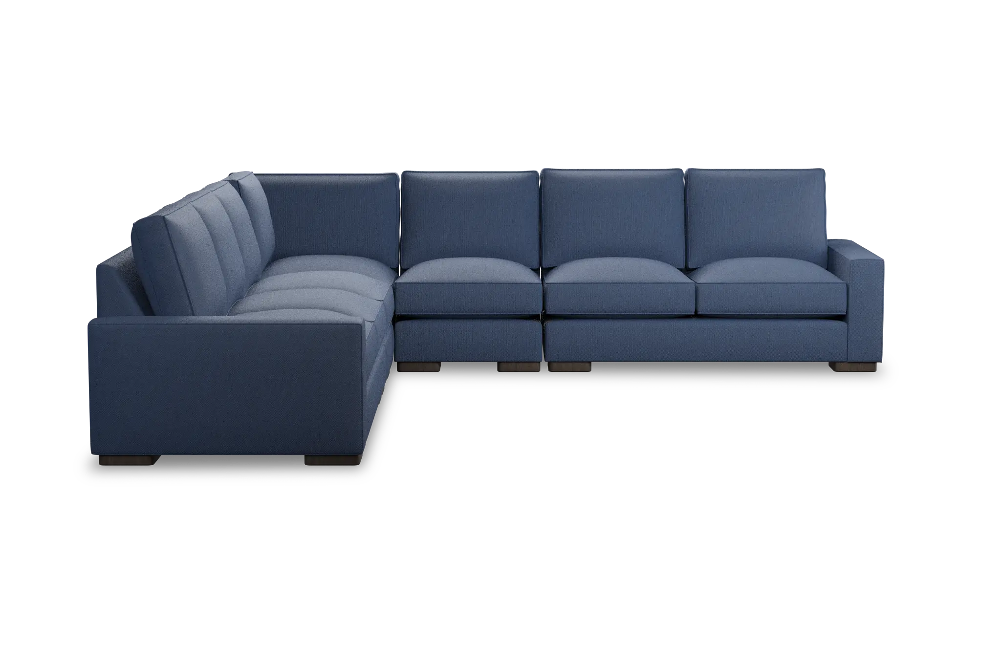 Edgewater Revenue Dark Blue Large Two-arm Sectional Edgewater Revenue Dark Blue Large Two-arm Sectional