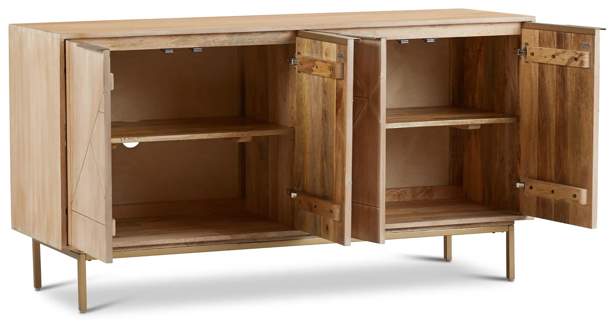 Valley Light Tone Four-door Cabinet Valley Light Tone Four-door Cabinet