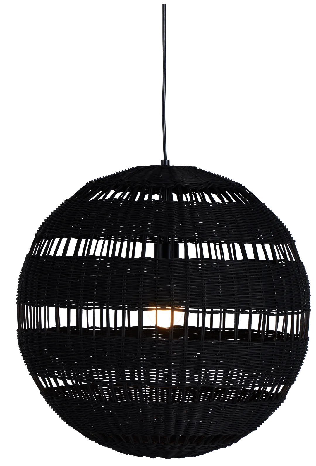 Sasha Black Small Pendant