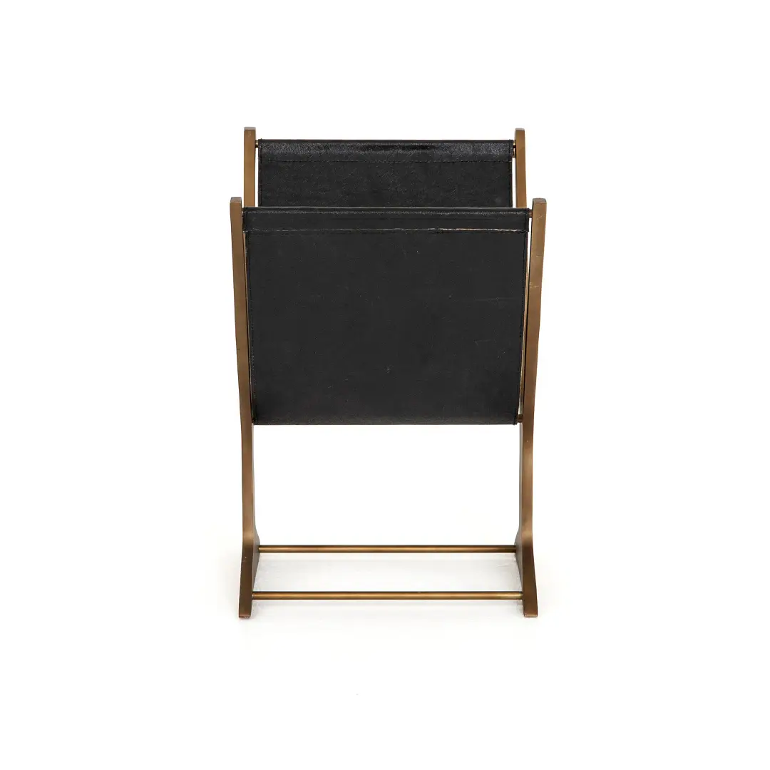 Four Hands Bani Brass Magazine Rack Four Hands Bani Brass Magazine Rack
