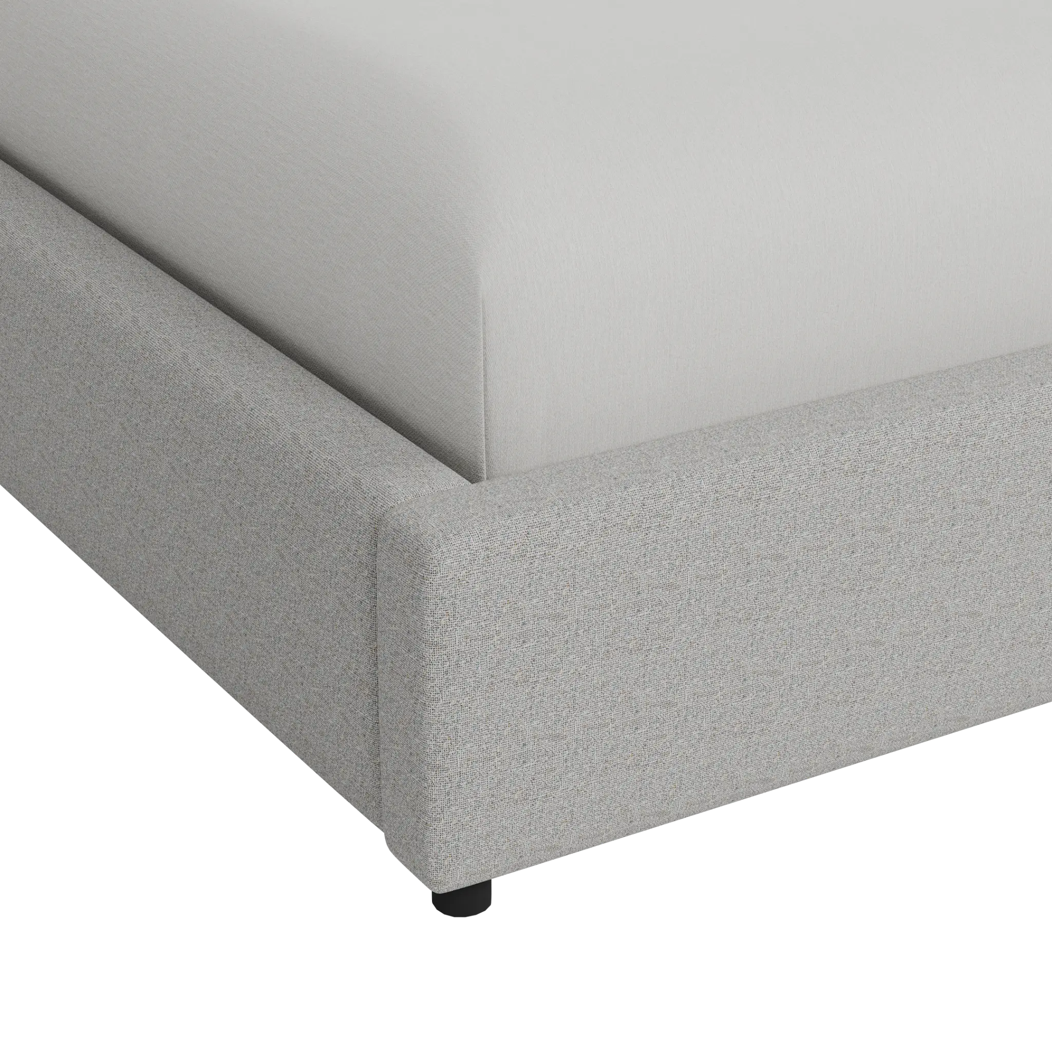 Grayton Natural Beauty 54" Upholstered Platform Bed Grayton Natural Beauty 54" Upholstered Platform Bed