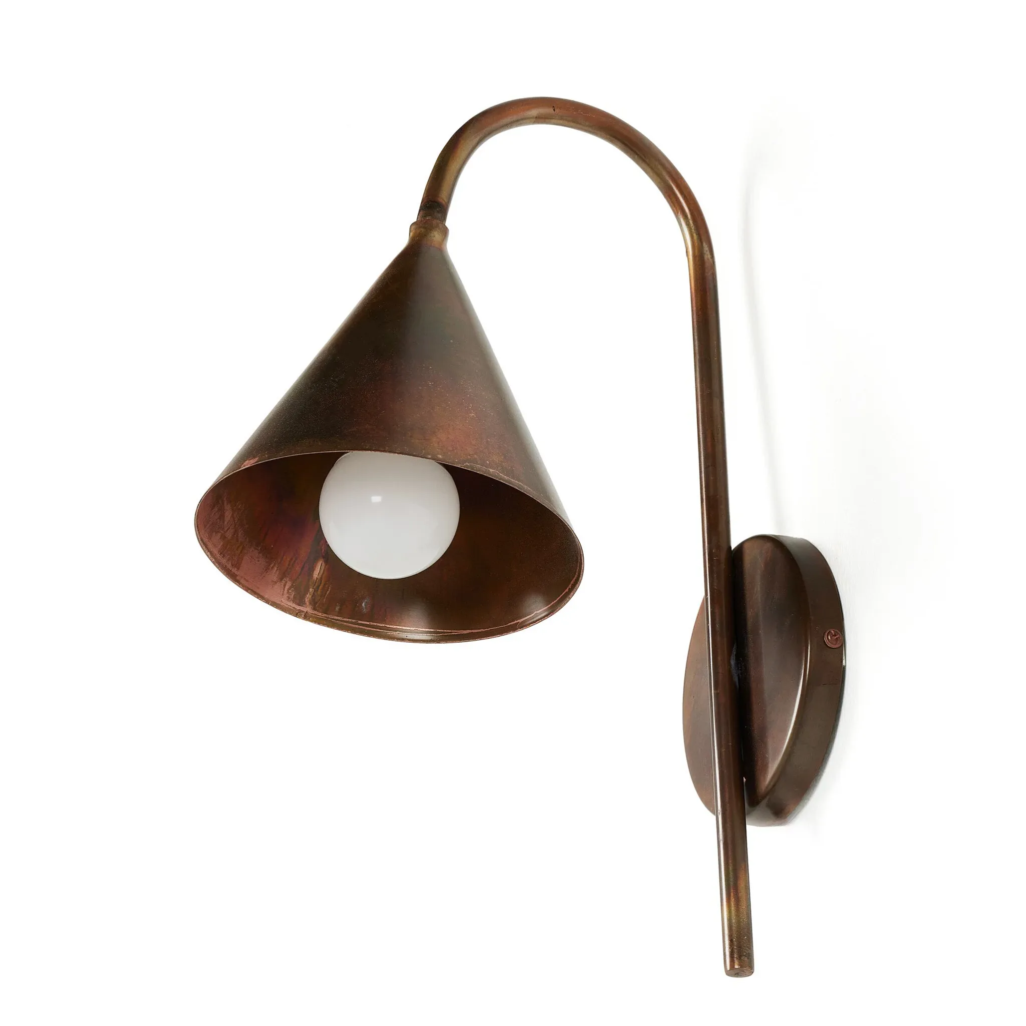 Four Hands Nandi Copper Electrical Sconce