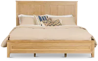 Nantucket Light Tone Panel Bed