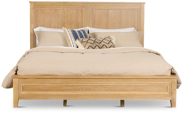 Nantucket Light Tone Panel Bed