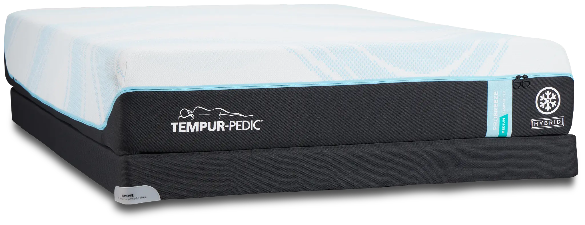 Tempur-pedic Tempur-probreeze Medium Low-profile Mattress Set Tempur-pedic Tempur-probreeze Medium Low-profile Mattress Set