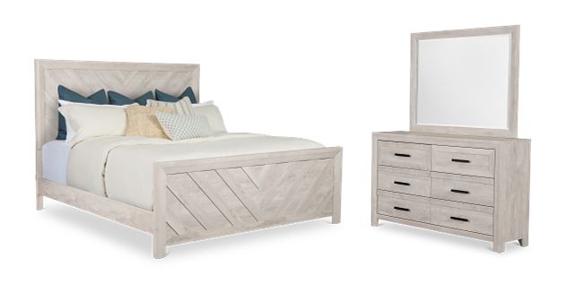 Delray White Bedroom