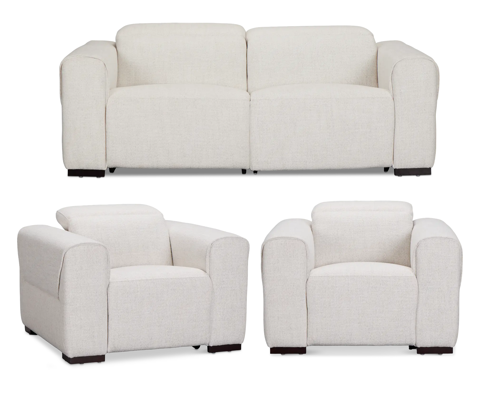 Ellis Light Beige Fabric Power Reclining Living Room Ellis Light Beige Fabric Power Reclining Living Room