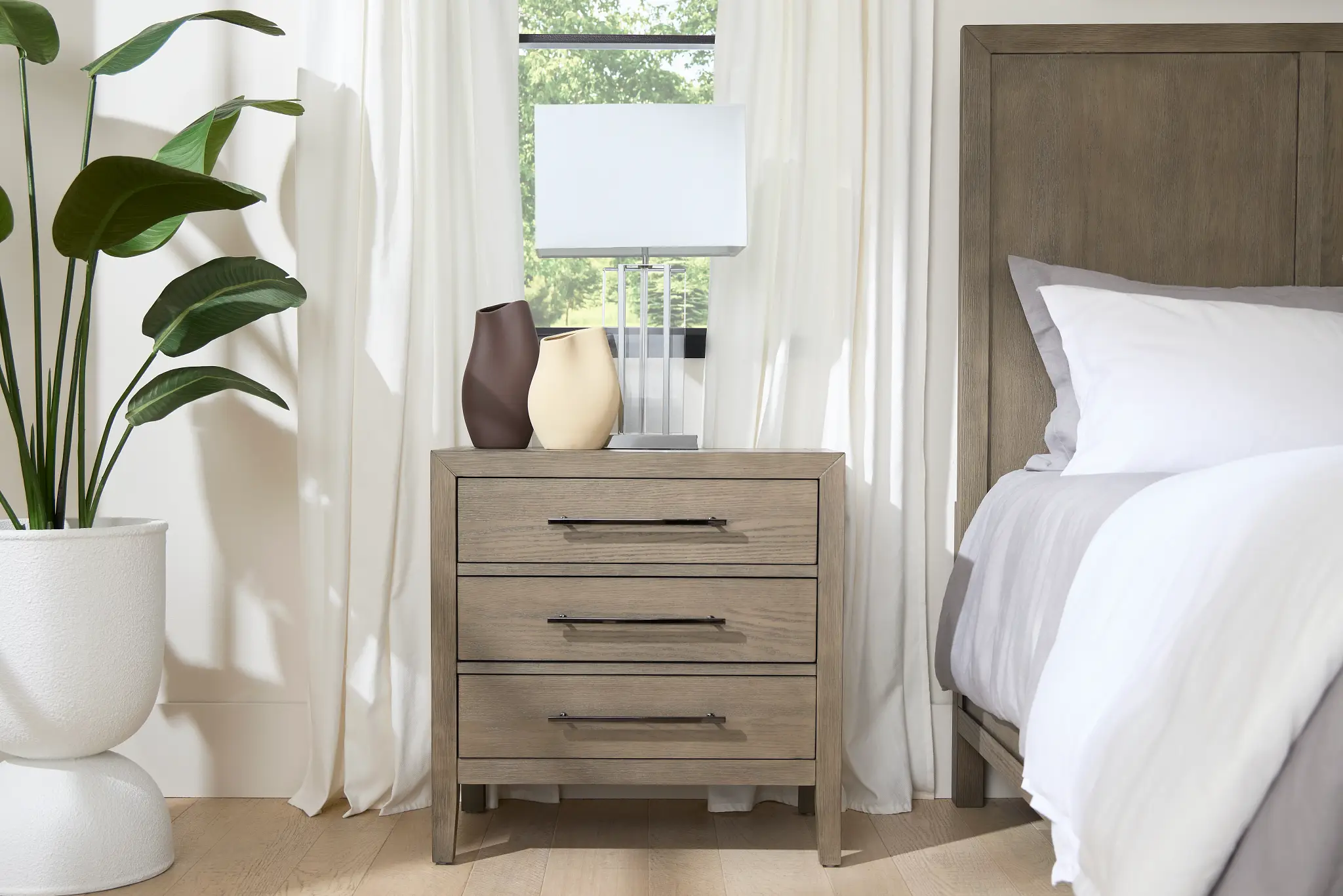 Alden Gray Nightstand Alden Gray Nightstand