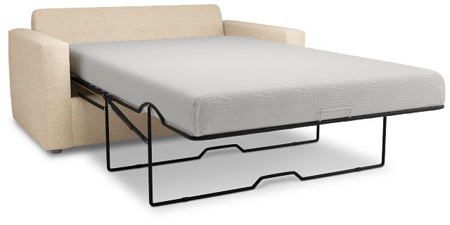 Siesta Elite Taupe Fabric Memory Foam Sleeper